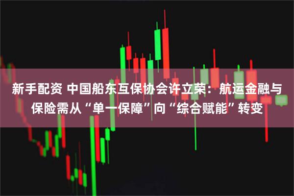 新手配资 中国船东互保协会许立荣：航运金融与保险需从“单一保障”向“综合赋能”转变